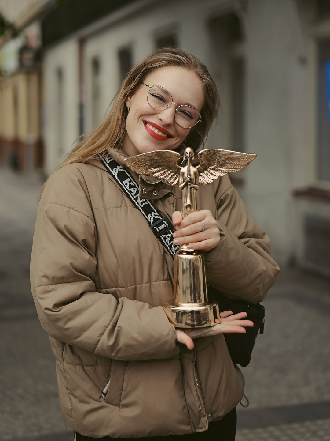 Anna Kašparová s oceněním